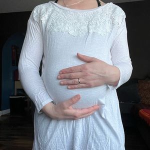 Motherhood Maternity Soft Jersey Blouse